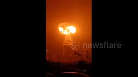 Mushroom cloud formed in sky as massive explosion engulfs Chinese chemical plant