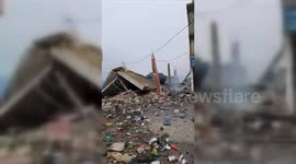 An Israeli air strike targeted a commercial store in Southern Lebanon