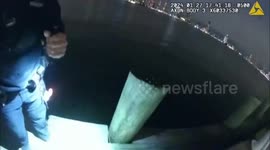 NYPD Rescue Man Found Floating in East River in New York, USA