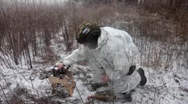 Russia says its drones destroyed camouflaged Ukrainian bunkers and troops in forest