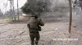 IDF recent operations carried out in the central Gaza Strip