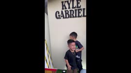 3-year-old Kyle's tears: a heartfelt moment amidst birthday cake disaster