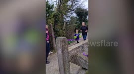 Seven-year-old raises £2,000 completing marathon run in memory of late grandpa