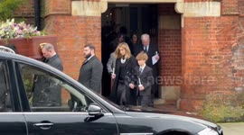 Elton John, Tony Blair and Keir Starmer attend funeral of Derek Draper