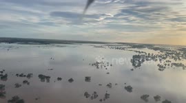 Australia: Severe Flooding In West Queensland Continues, Roads Buried Beneath Water