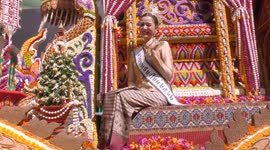 47th Flower Festival in Chiang Mai is Thailand's most colourful event