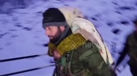 Army officials come to rescue for woman experiencing severe chest pain amid harsh weather in northern India