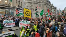 National Demonstration - Immediate Ceasefire - Stop the Genocide in Gaza, London, UK