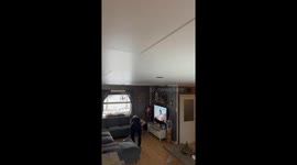 Husband Blows Snow Inside