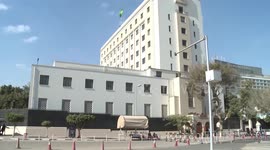 Speaker of Arab Parliament meets representative of Palestine to Arab League