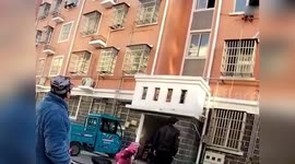 Police catch pensioner, 90, with Alzheimer's falling from second-floor window