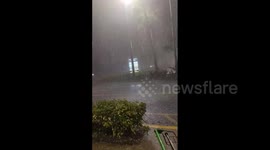 US: Hail Pelts Parts Of Central Florida Amid Severe Storms