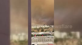Devastating wildfires raging in Chile