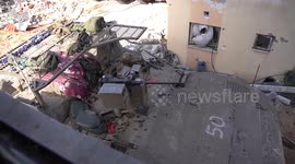 IDF Raids Hamas HQ In Khan Younis