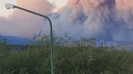 Argentina: Fire In Los Alerces National Park Continues Burning Out Of Control