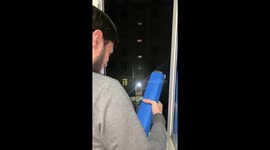 Midnight mischief: Uzbekistan resident blares nighttime alarm prank from window