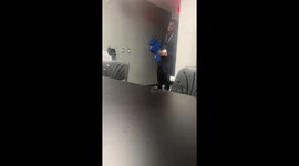 Young man gets the highest grade in his biology class