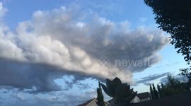 June 2020 Clouds over Edmonton Alberta Timelapse Shelf Clouds