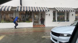 Flash Flooding in Santa Barbara, California