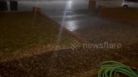 US: Hail Pelts Parts Of Central Florida Amid Severe Storms 2