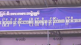 Horse racing competition held in Myanmar's Yangon to mark 77th anniversary of Union Day