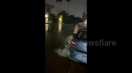 US: Atmospheric River – Flooding Hits Los Angeles As Rain Continues