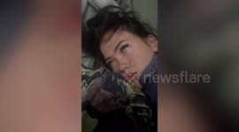 Woman says childhood bullying contributed to rare seizure condition - so bad she nearly stabbed herself with knife