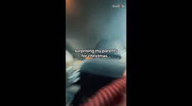 Girl's Pawsitively perfect Christmas surprise gets lovely reactions out of parents