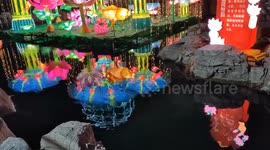 Baotu Spring Lantern Fair in Jinan, China