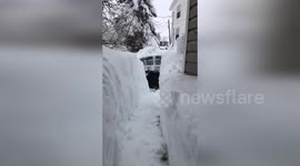 Record-Breaking Snowfall Hits Sydney, NS, Canada