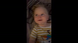 Two-year-old delightful attempt at pronouncing 'Banana' in Swedish
