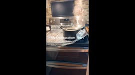 Mexican Mom Wraps Stove In Foil