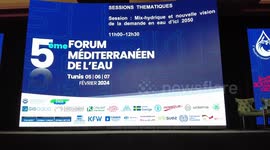 Tunisia hosts 5th Mediterranean Water Forum