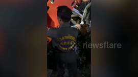 Three dead and 22 injured in bus crash in Thailand