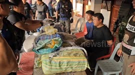 Thai police arrest alleged smugglers transporting drugs from Myanmar