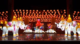 Colourful red lantern festival marks Chinese New Year in central Thailand