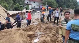 Philippine landslide leaves 7 dead, 48 missing