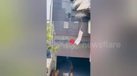 Portion of Delhi's Gokulpuri Metro Station Collapses, Some People's Injured admitted Hospital