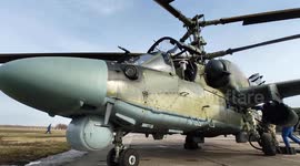 Russia says Ka-52 helicopter crews hit Ukrainian position