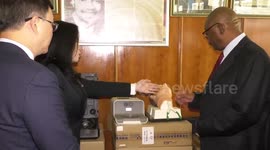 China, Zimbabwe sign agreement on cataract surgery cooperation program