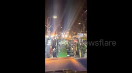 Spain: Thousands Of Tractors Converge On Central Barcelona To Demand Better Conditions