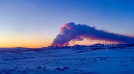 Smoke billows into sky as volcano erupts again near Iceland's Grindavik