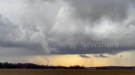 US: Tornado Touches Down Near Henry, Illinois