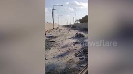 Demolition turns violent as homeowners lob molotov cocktails at police over land dispute