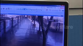 Delhi Metro station mishap cctv emerges - Part of Delhi's Gokulpuri metro station collapses; 1 dead, 4 injured