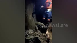 Philippines landslide rescue teams find survivor buried in debris
