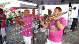Carnival has begun in Rio de Janeiro. The Orphans of Brizola street block took place this Friday in Rio de Janeiro.
