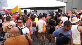 Carnival has begun in Rio de Janeiro. The Orphans of Brizola street block took place this Friday in Rio de Janeiro.