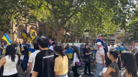 Stand with Ukraine, Sydney, Australia
