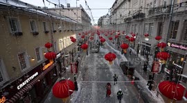 Russia: Preparations for Chinese New Year